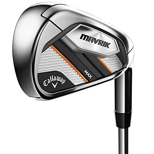 Callaway Golf 2020 Mavrik Max Individual Iron (Left Hand, Steel, Stiff, 8 Iron)