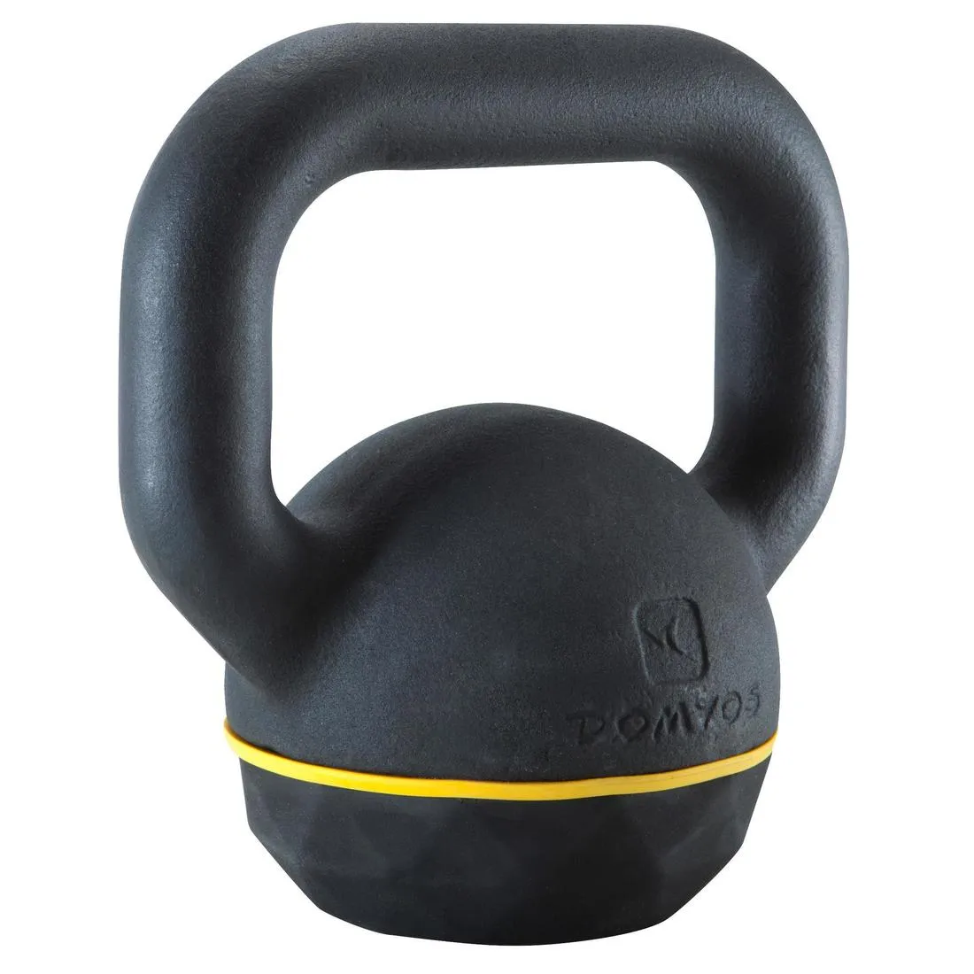 Cast Iron Kettlebell with Rubber Base 12 kg