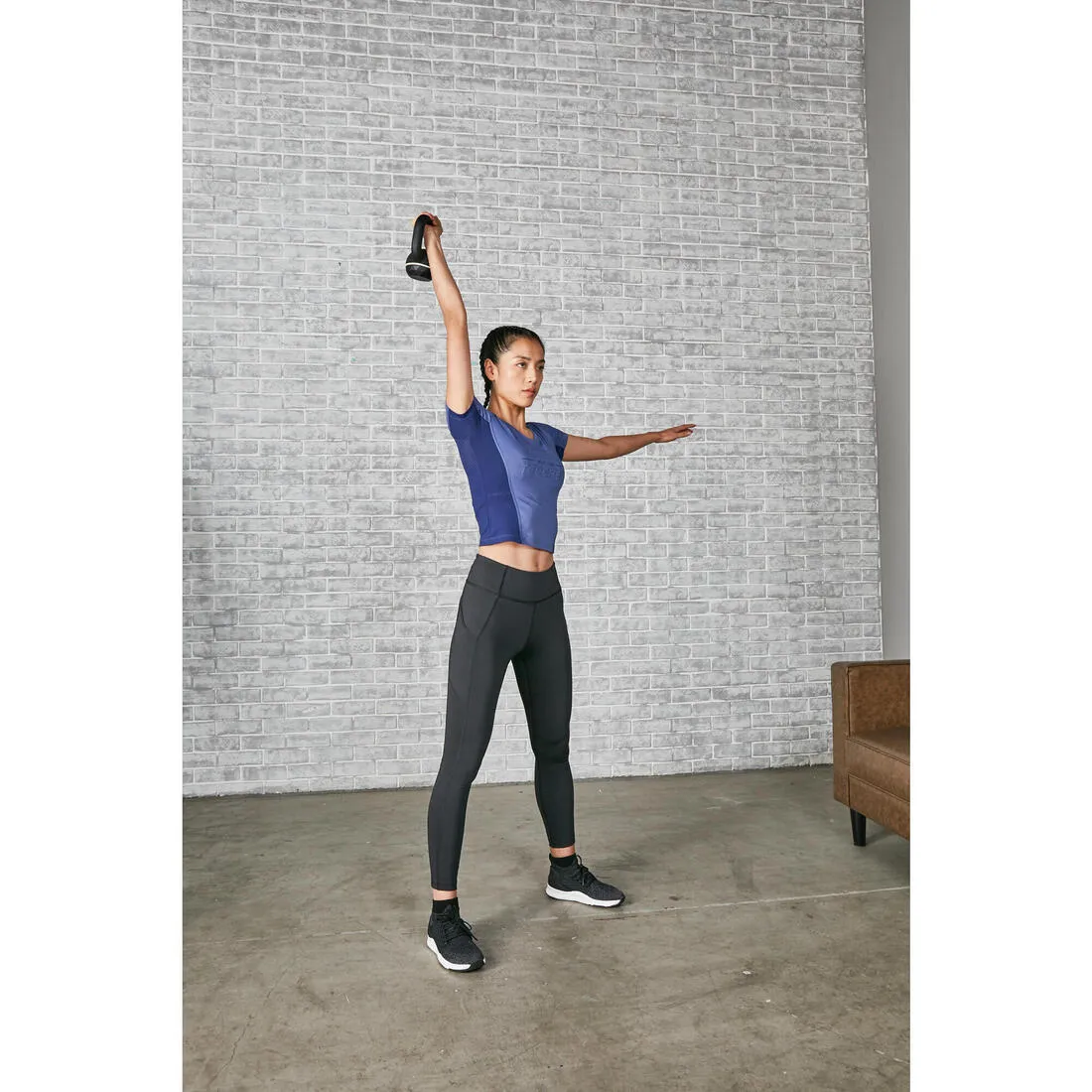Cast Iron Kettlebell with Rubber Base 12 kg