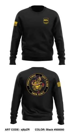 Chaplain Captain Career Cro Store 1 Core Men's Crewneck Performance Sweatshirt - aj8pZR