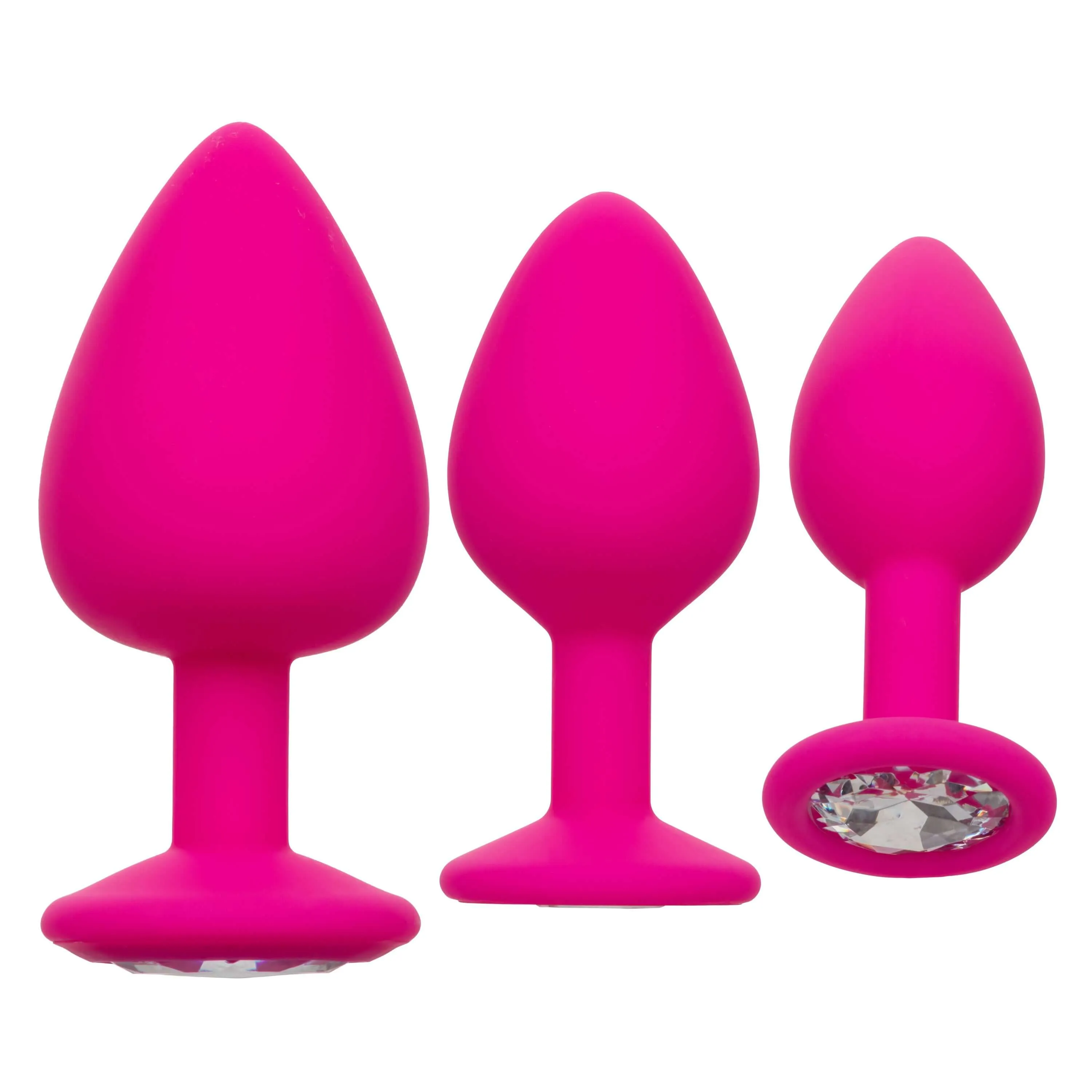 Cheeky Gems Anal Plugs - Pink