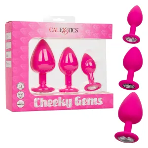 Cheeky Gems Anal Plugs - Pink