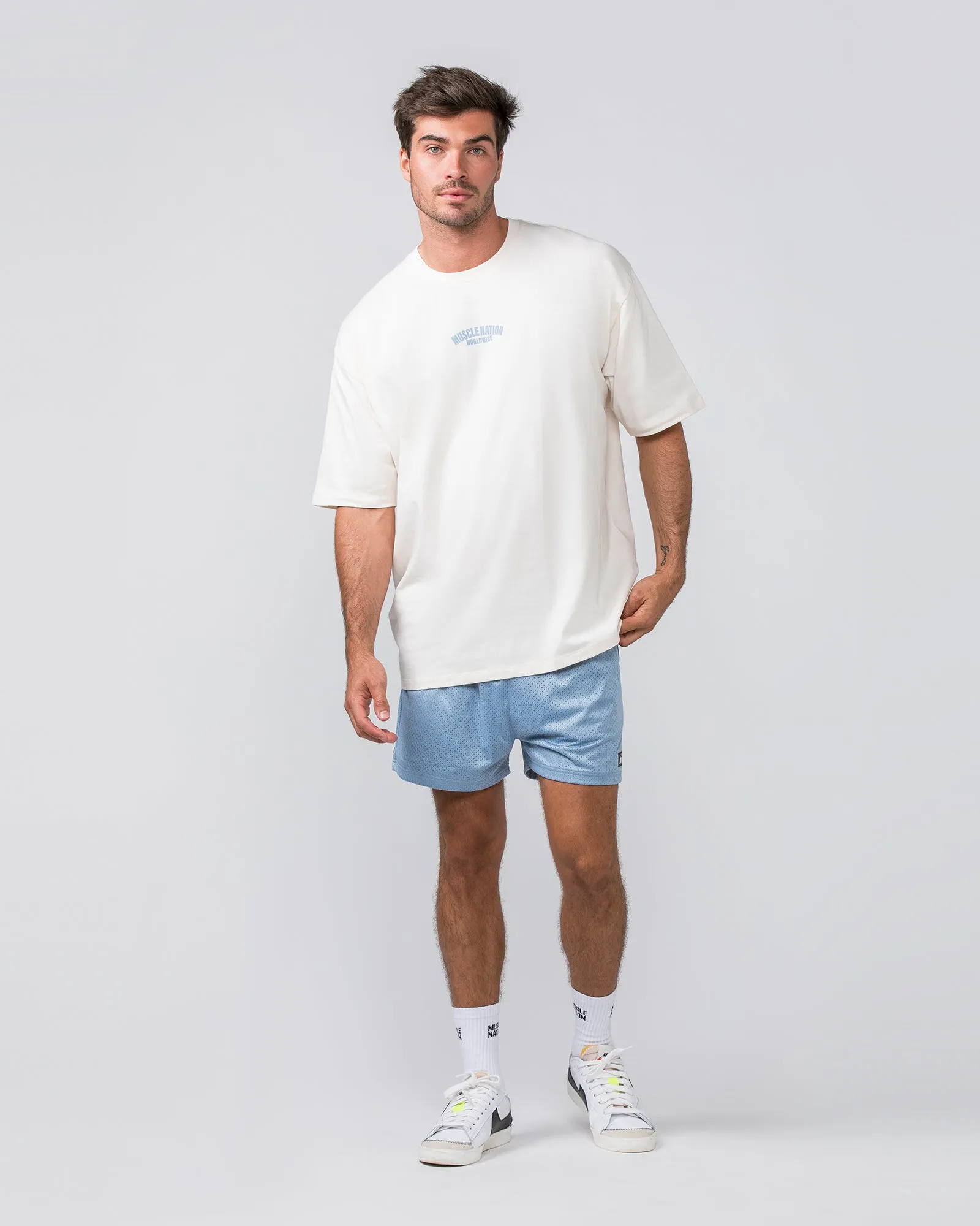Classic Oversized Tee - Travertine