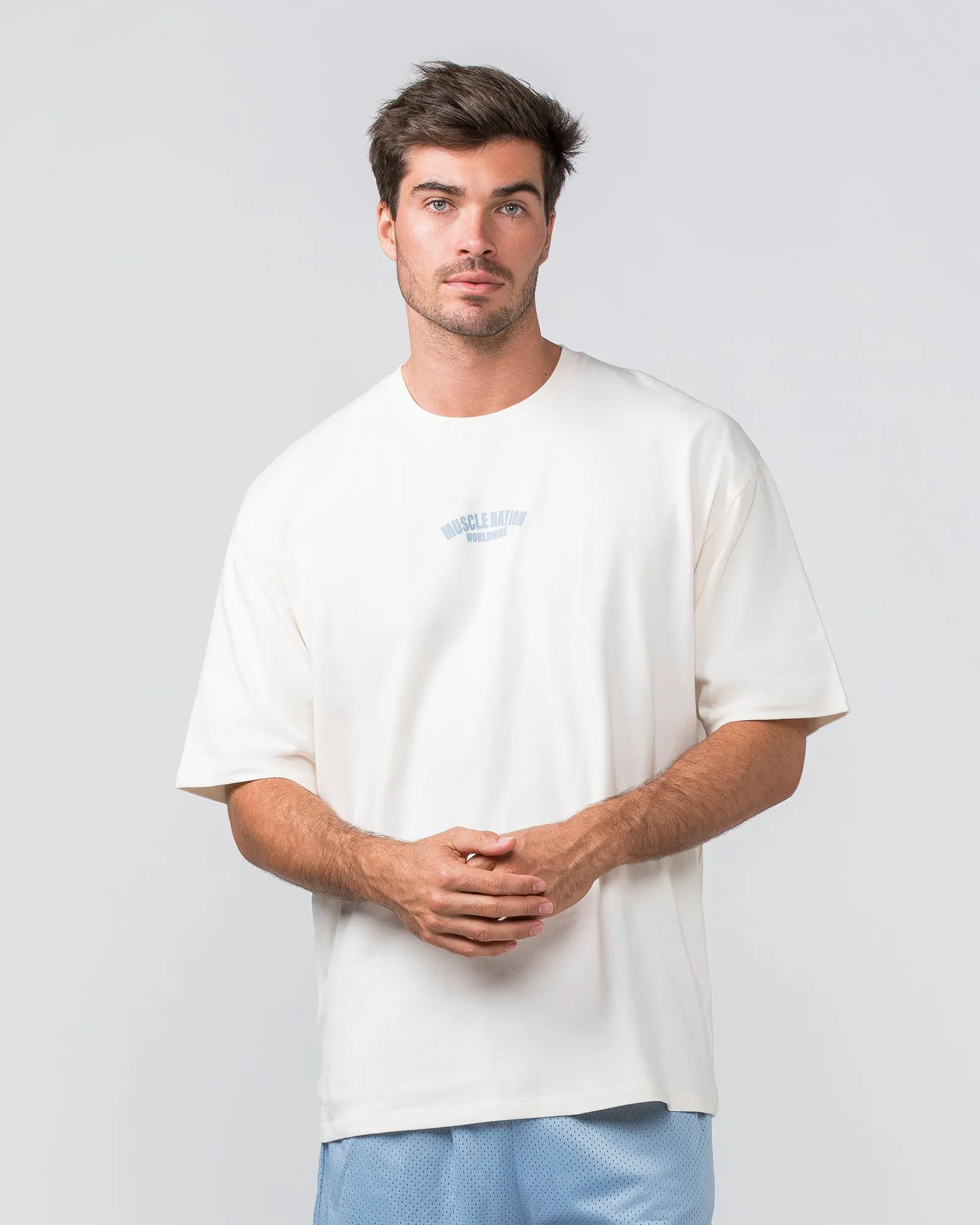 Classic Oversized Tee - Travertine