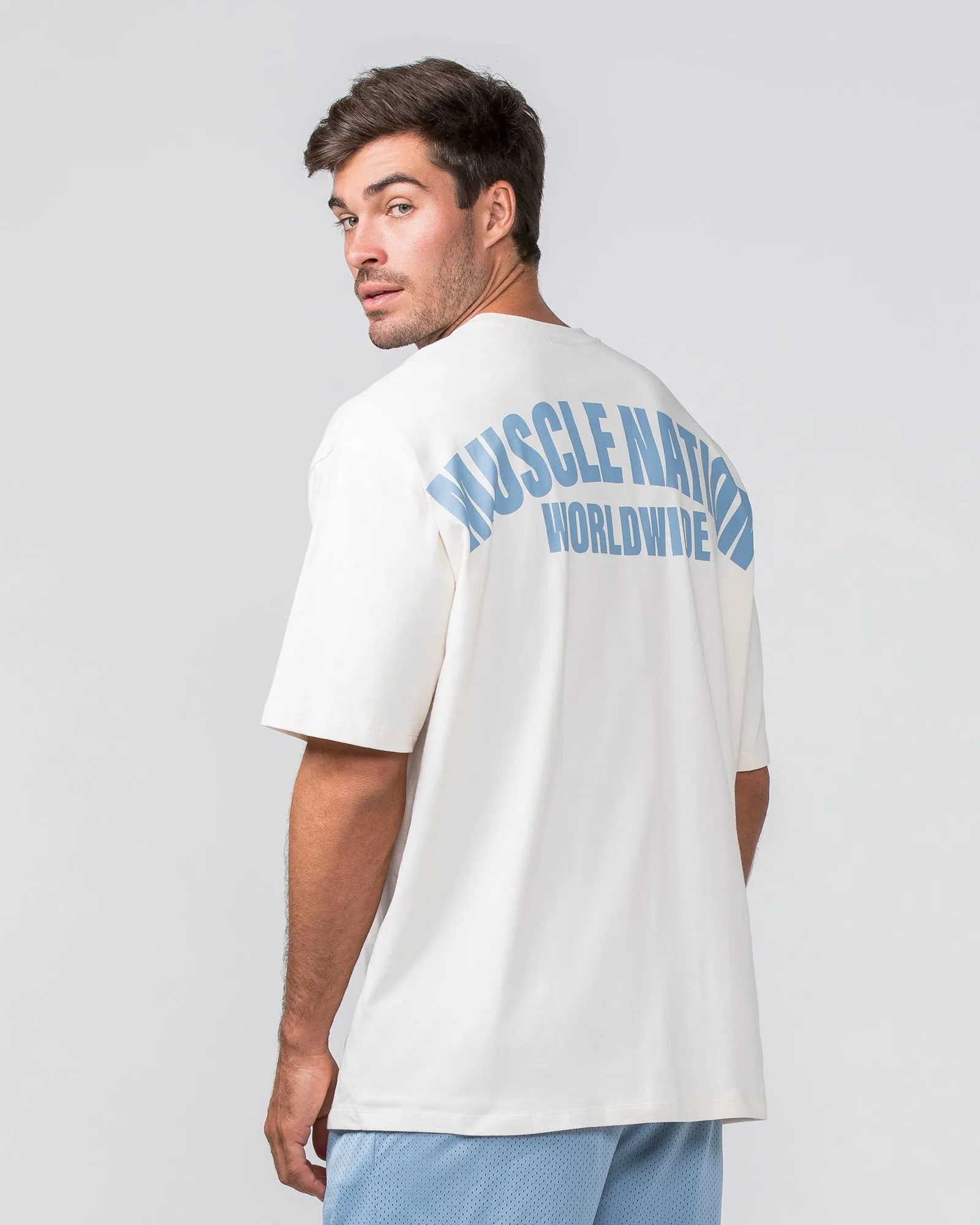 Classic Oversized Tee - Travertine