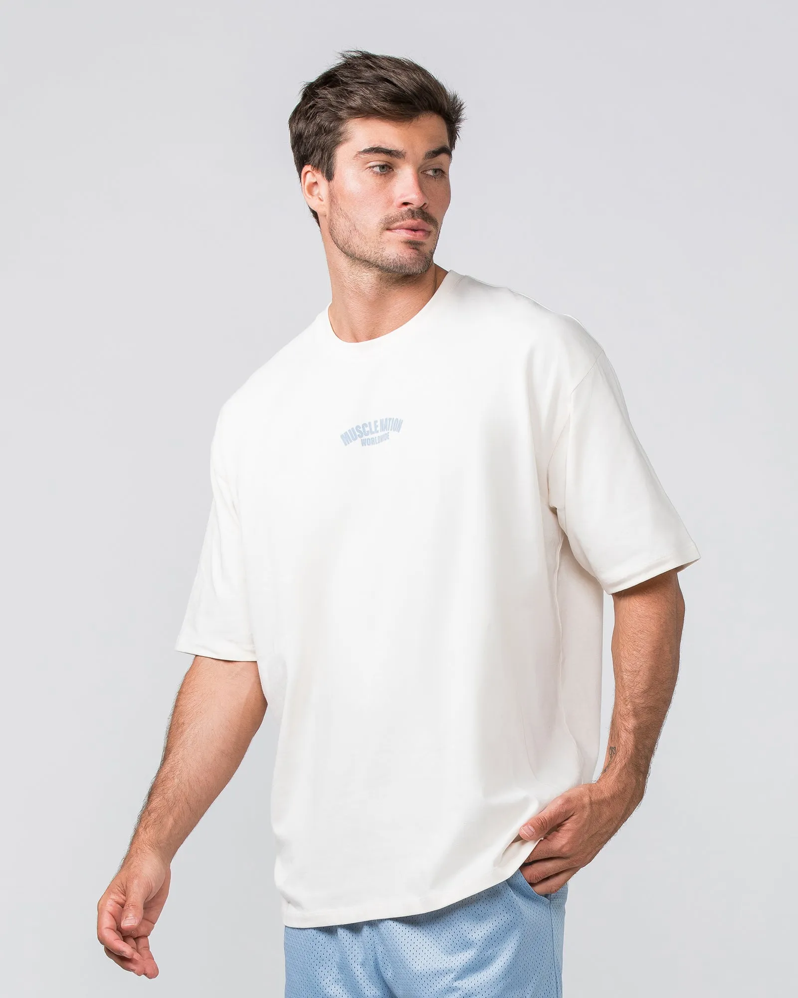 Classic Oversized Tee - Travertine