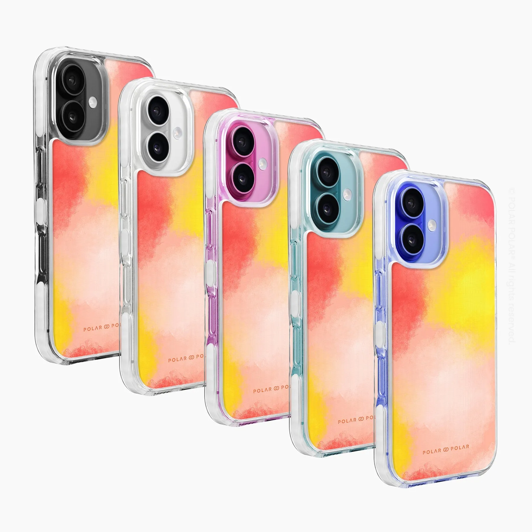 Clouds in Fall - iPhone 16 Clear Bumper MagSafe Case