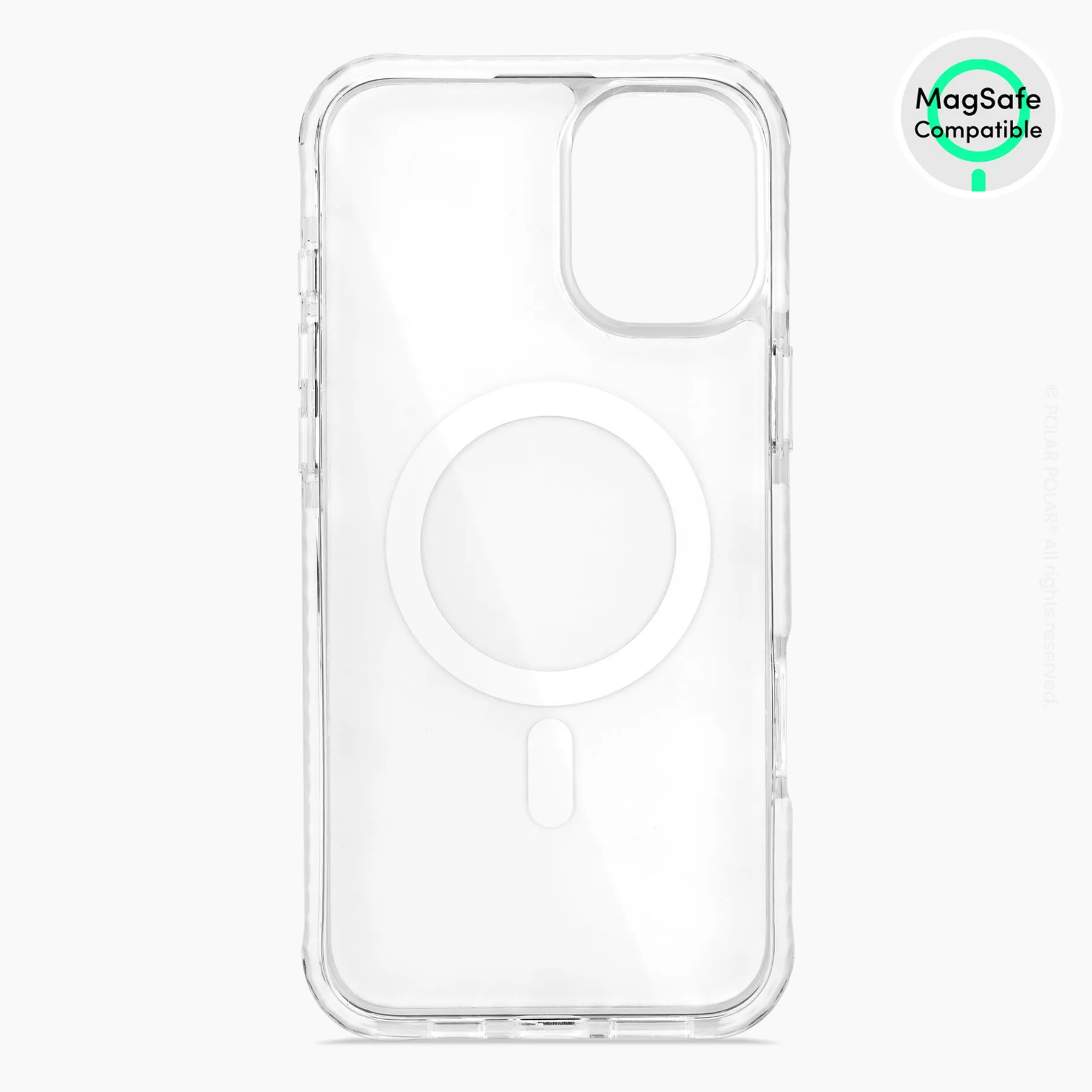 Coffee Cream - iPhone 16 Plus Clear Bumper MagSafe Case