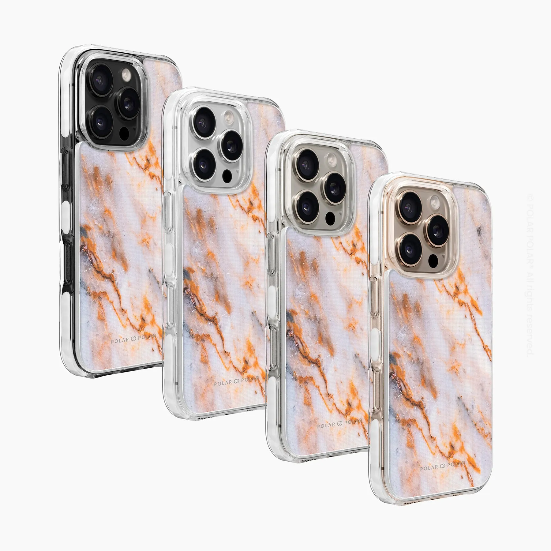 Coffee Cream - iPhone 16 Pro Clear Bumper MagSafe Case