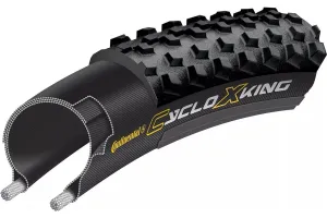 Continental Cross King CX 700 x 35c PureGrip Folding Gravel Bike Tyre - Black