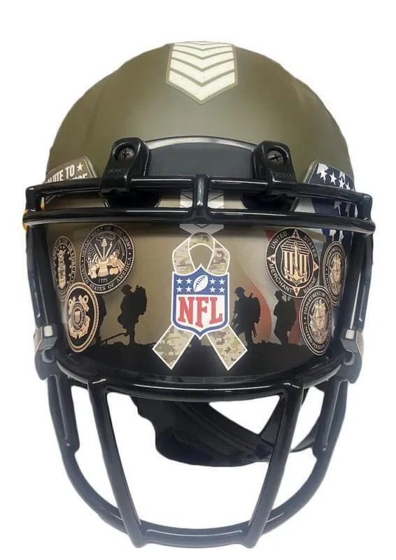 Cooper Kupp Autographed Rams STS Military Seals Authentic Speed Helmet Fanatics
