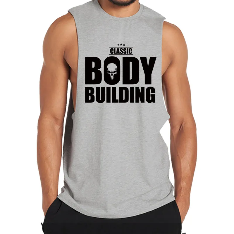 Cotton Classic Bodybuilding Graphic Tank Top