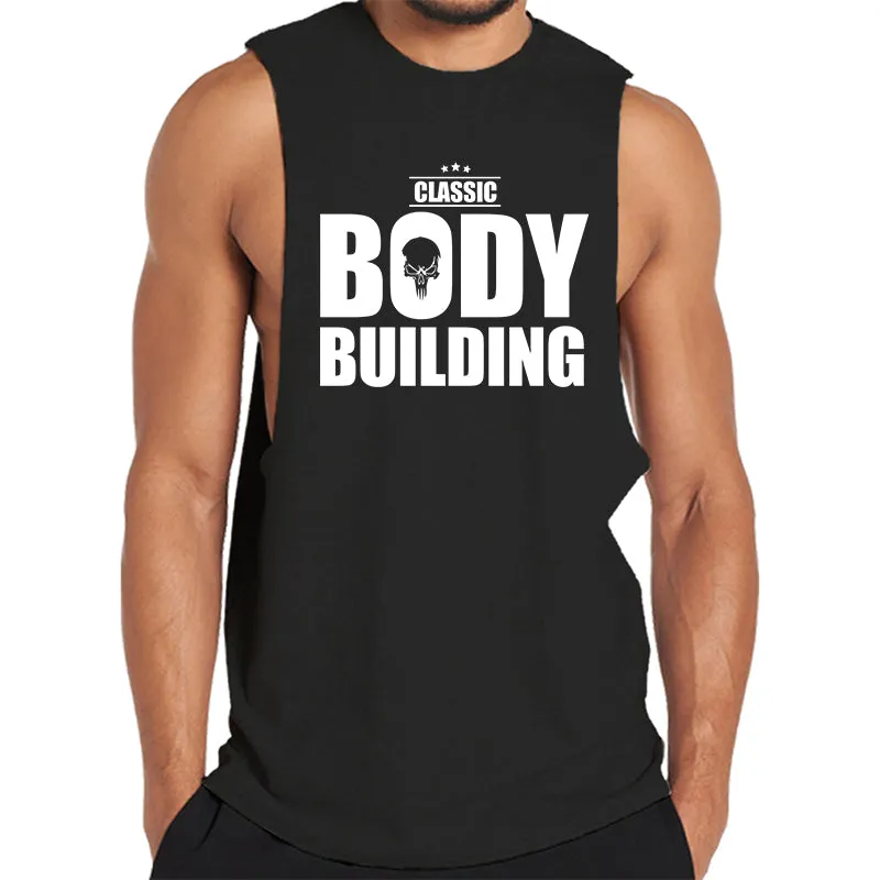 Cotton Classic Bodybuilding Graphic Tank Top