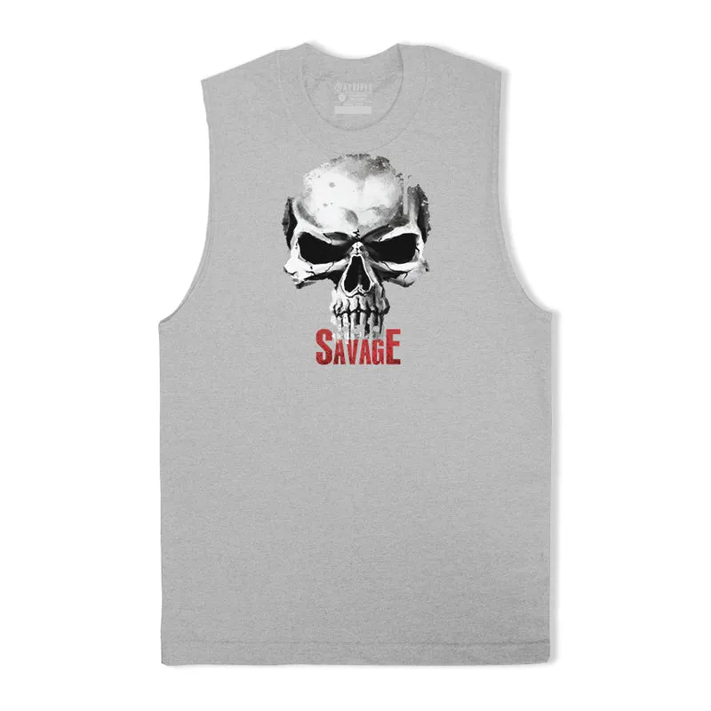Cotton Savage Graphic Tank Top