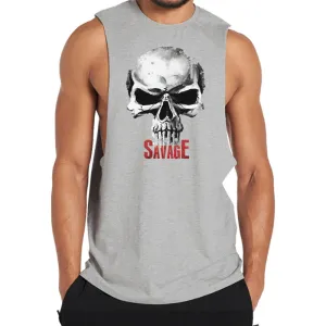 Cotton Savage Graphic Tank Top