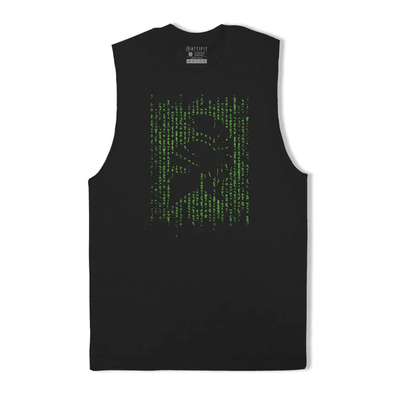 Cotton Spartan Silhouette Men's Tank Top