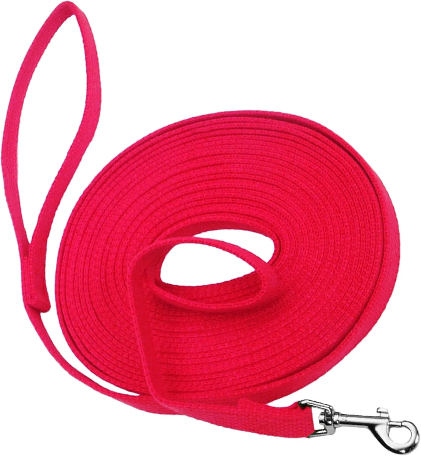 Cotton Web Training Lead 5/8" 30FT RED