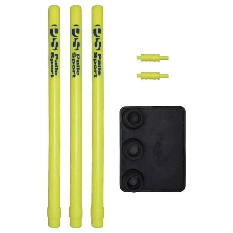 Cricket - Flexi Based Stumps - Colour: Fluoro Yellow - Size: Senior