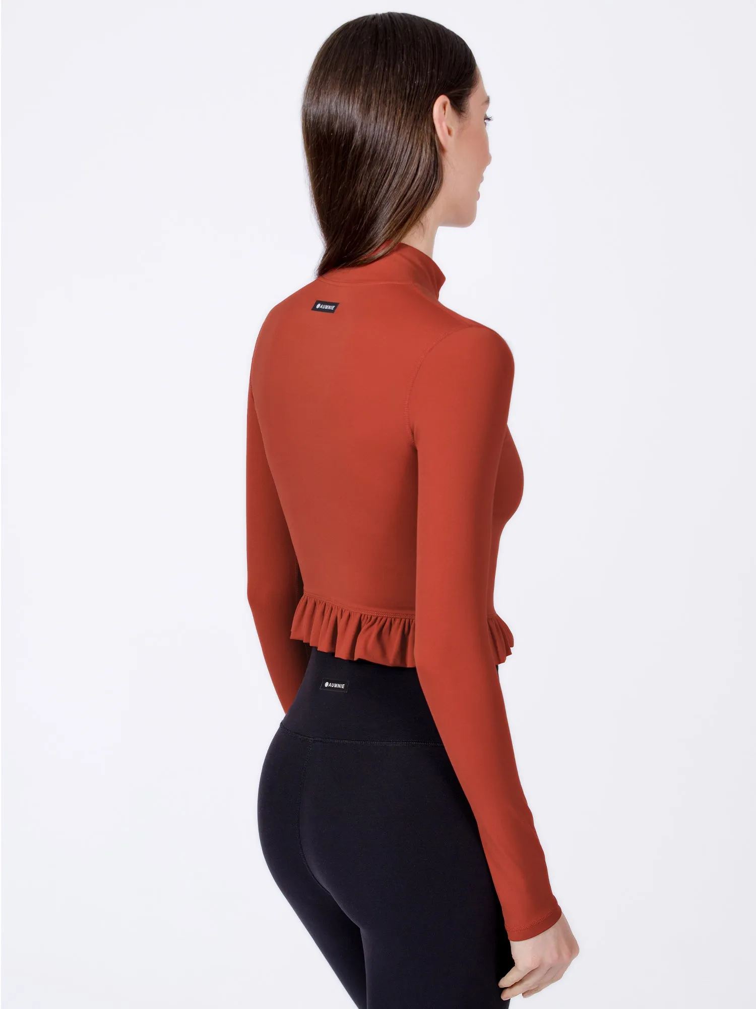 CROPPED RUFFLES JACKET