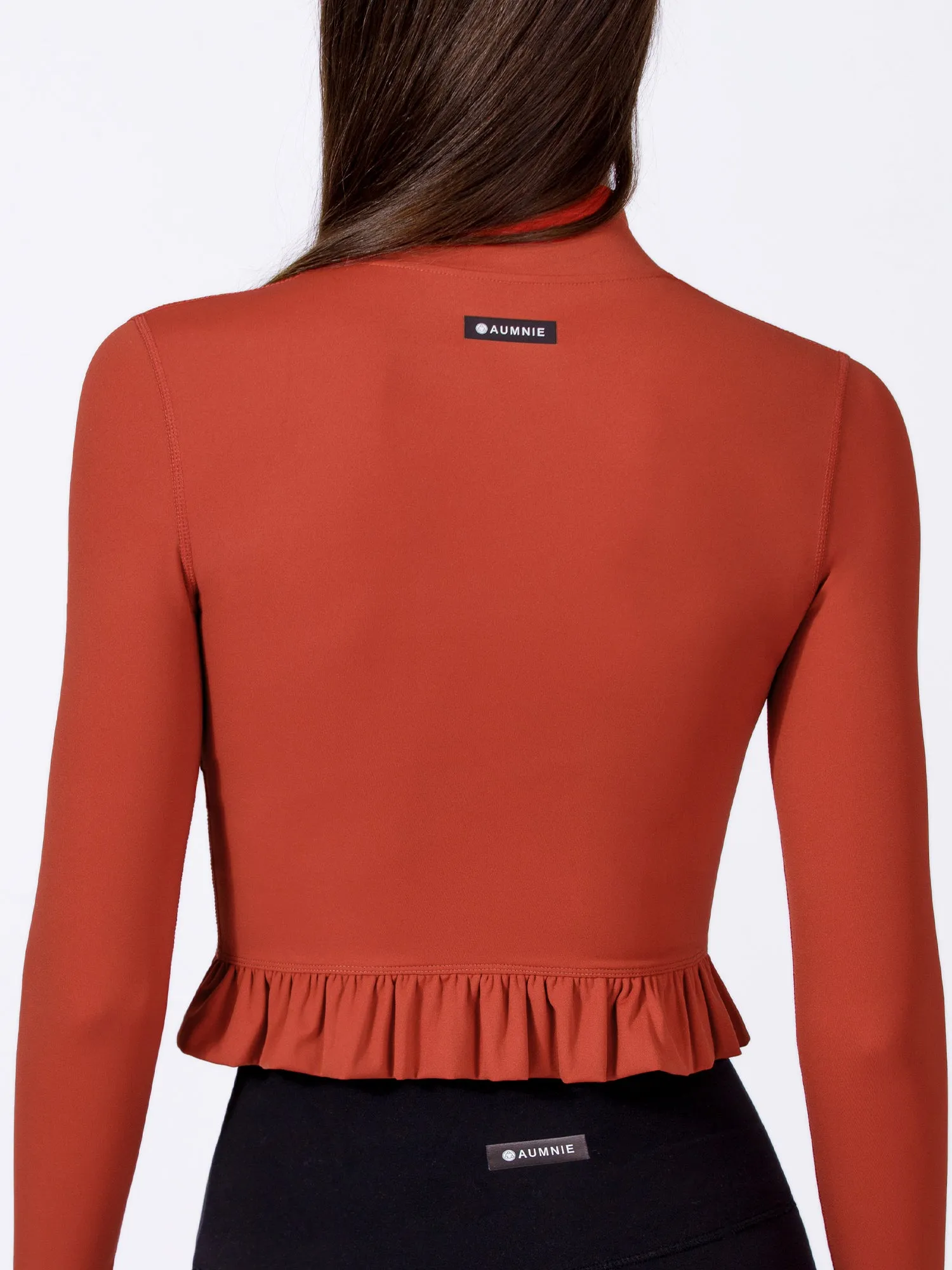 CROPPED RUFFLES JACKET