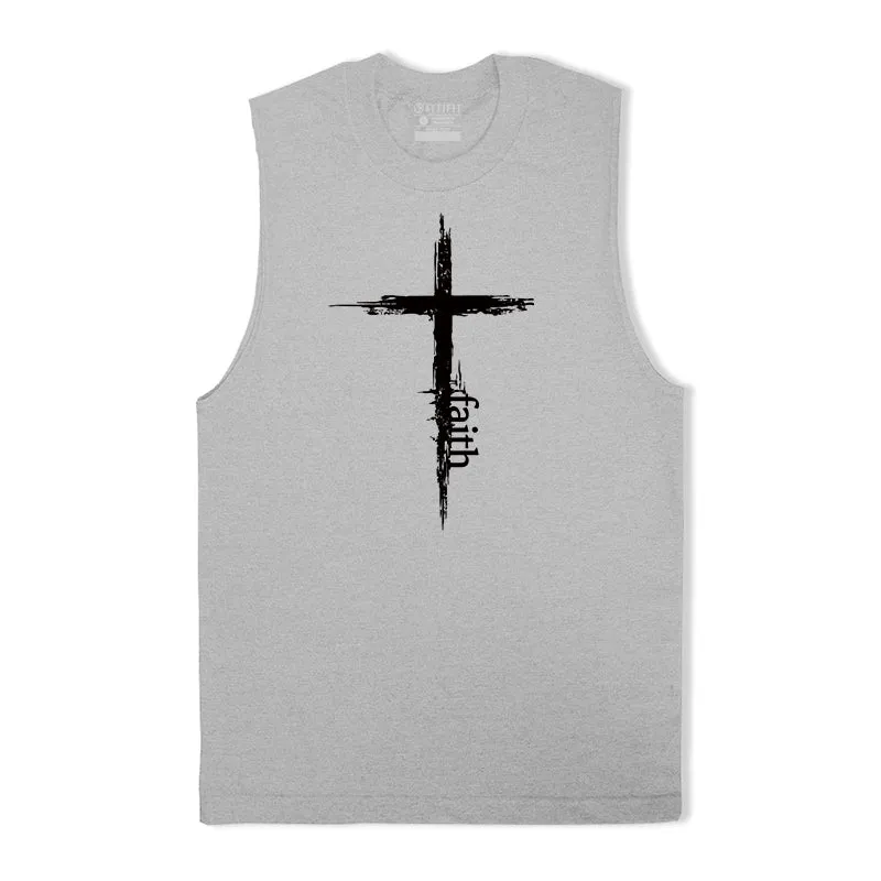 Cross Faith Graphic Tank Top