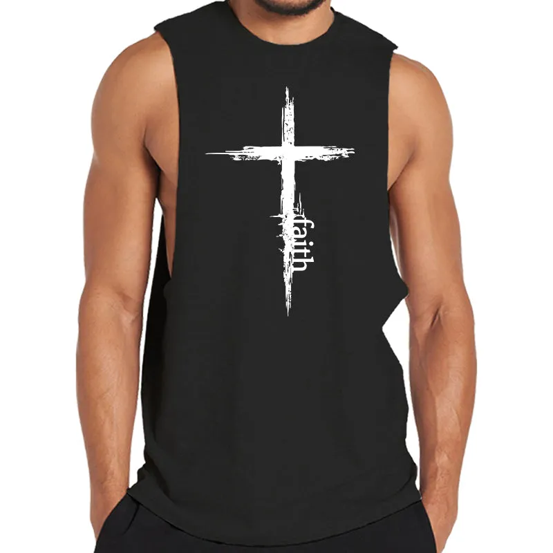 Cross Faith Graphic Tank Top