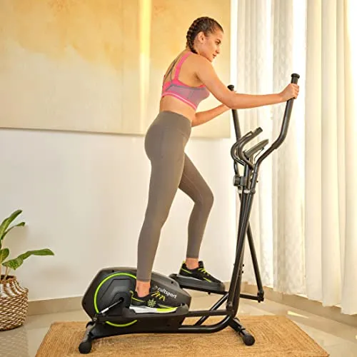 Cultsport smartcross b1 Bluetooth Enabled Elliptical Cross Trainer, Max Weight: 120kg, Free at Home Installation, Trainer Led Sessions by Cultsport