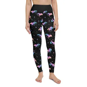 DEATH BY UNICORN Goth Gym / Yoga Leggings