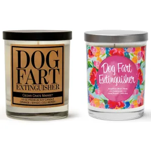 Dog Fart Extinguisher Soy Wax Candles