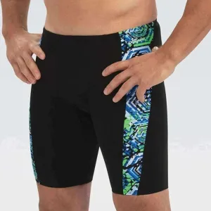 Dolfin Men's Hive Spliced Jammer - Blue/Green