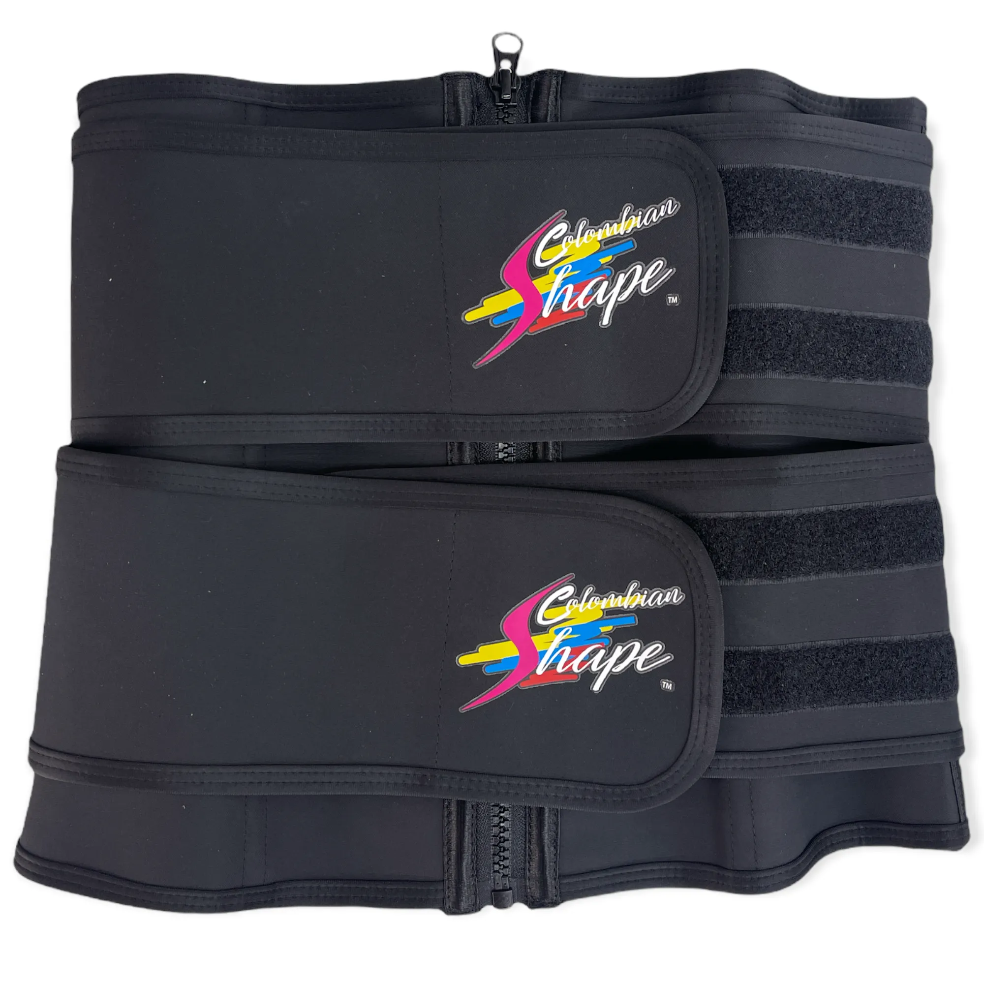 Double belt With Hooks Latex fitness waist trainer
