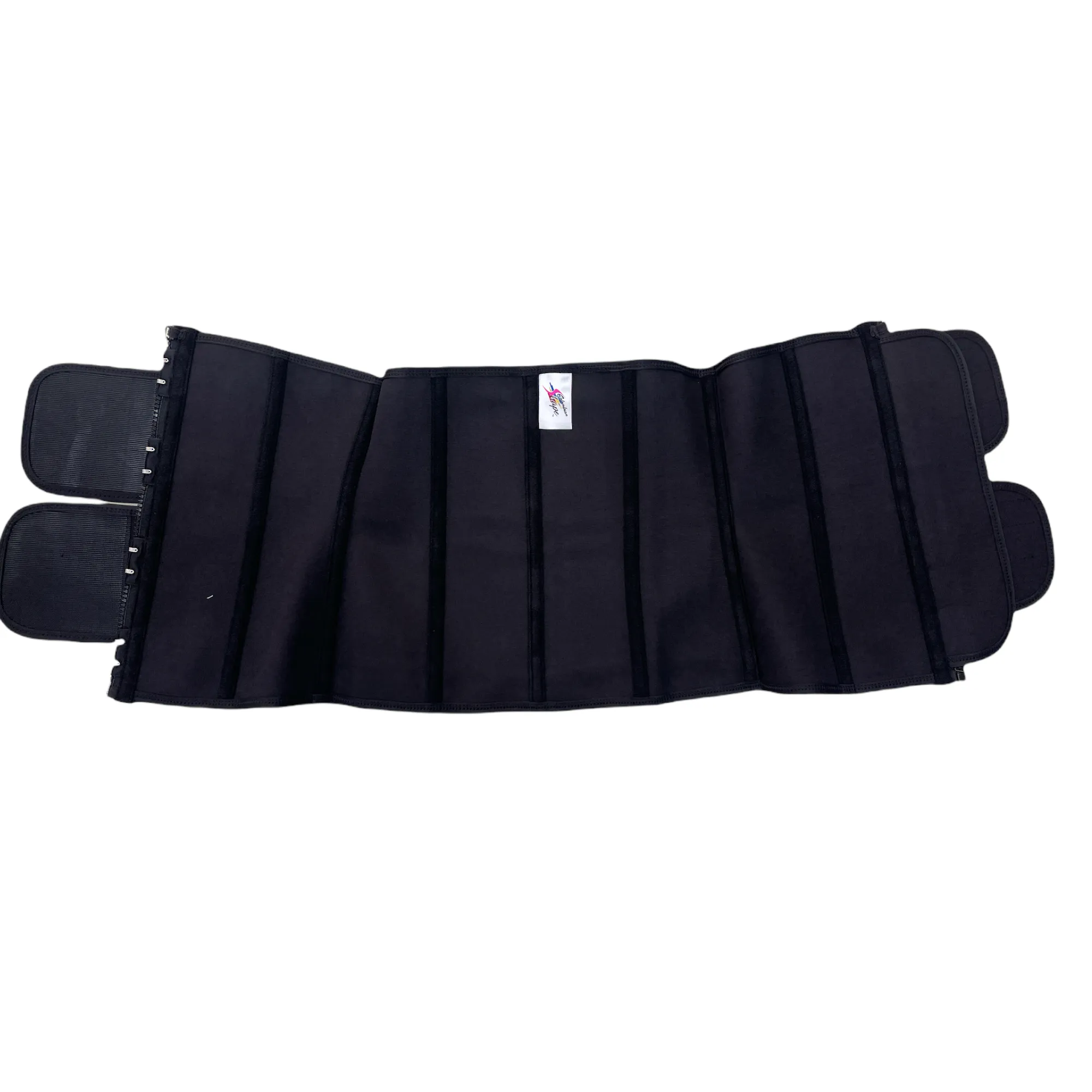 Double belt With Hooks Latex fitness waist trainer