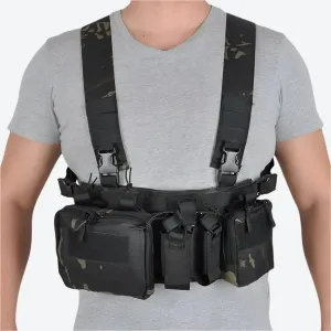 Durable Adjustable Tactical Chest Rig Vests