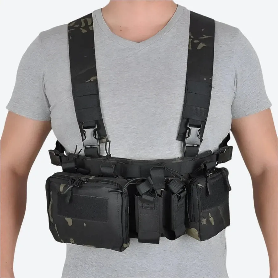 Durable Adjustable Tactical Chest Rig Vests