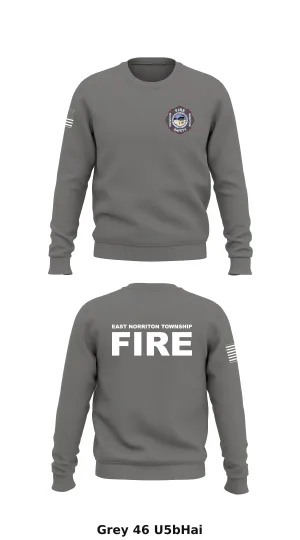 East Norriton Township Store 1 Core Men's Crewneck Performance Sweatshirt - U5bHai