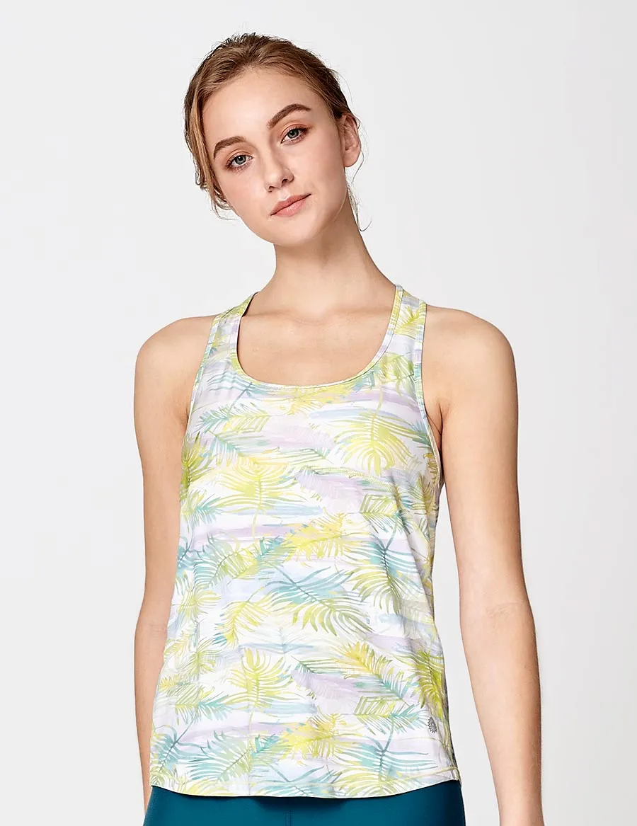 easyoga LA-VEDA Keep Cool Tank - FA2 Swaying Plants
