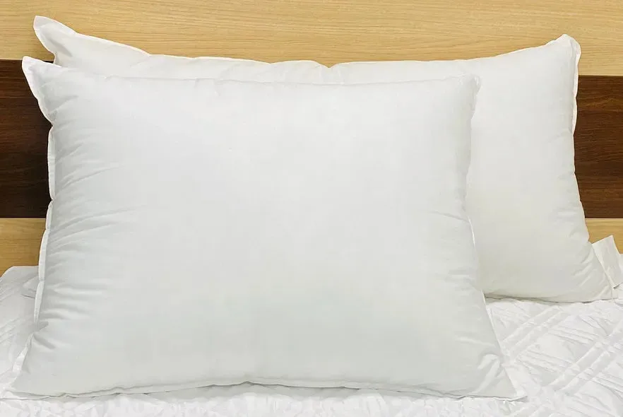 Economical Hotel Pillows with Synthetic Down 2 PK