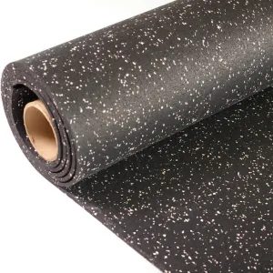 Ecore Rubber Mat Roll (4’X25′) 8MM (∼100sqft)