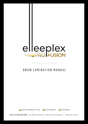 Elleeplex Profusion Brow Lamination Manual