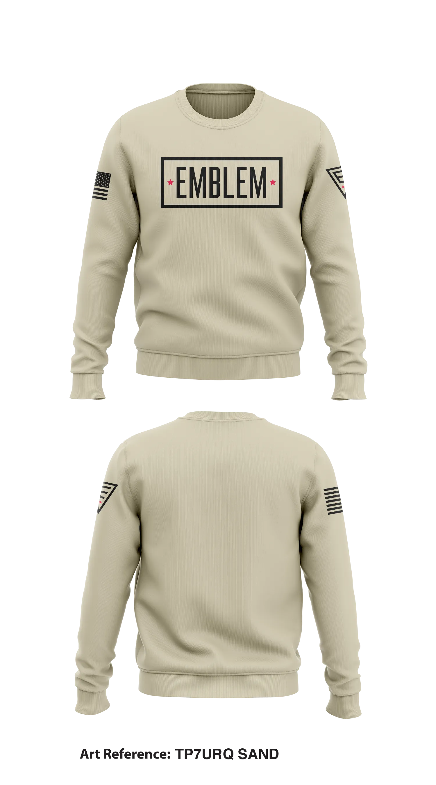 Emblem Athletic Team Store Core Men's Crewneck Performance Sweatshirt - tp7urQ