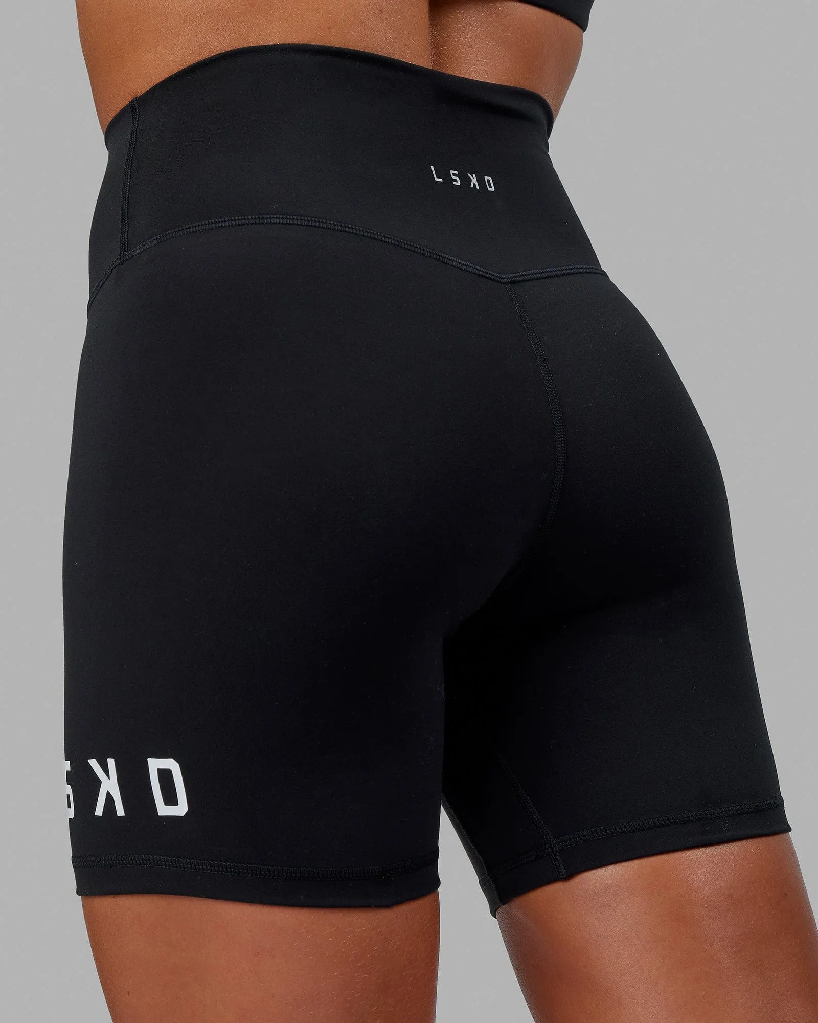 Evolved Mid Short Tights - Black-White
