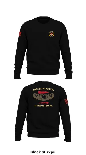 F Sfc 3-29, 4th ID  Store 1 Core Men's Crewneck Performance Sweatshirt - sRrxpu