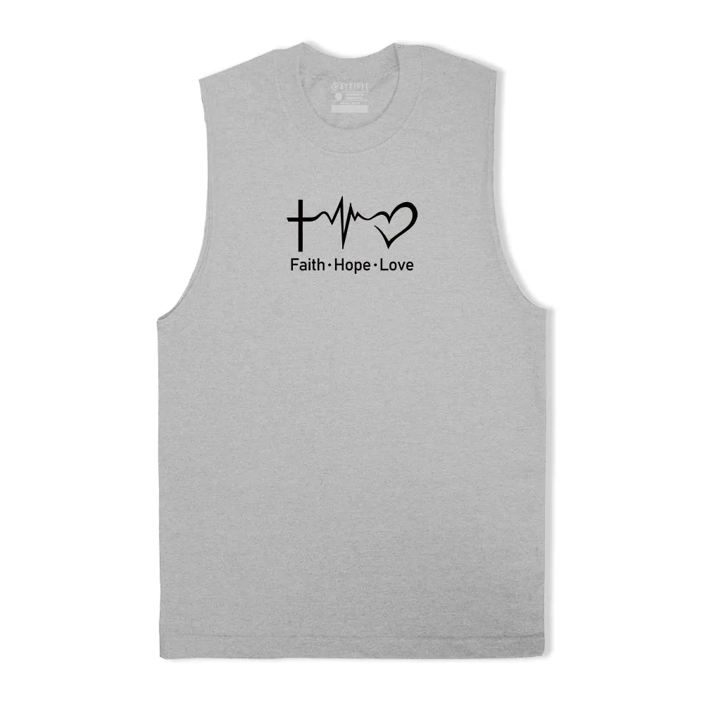 Faith Hope Love Graphic Tank Top