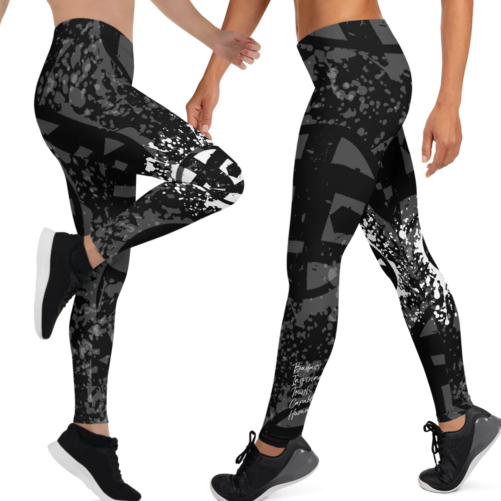 Fit Bitch - Leggings - Splash
