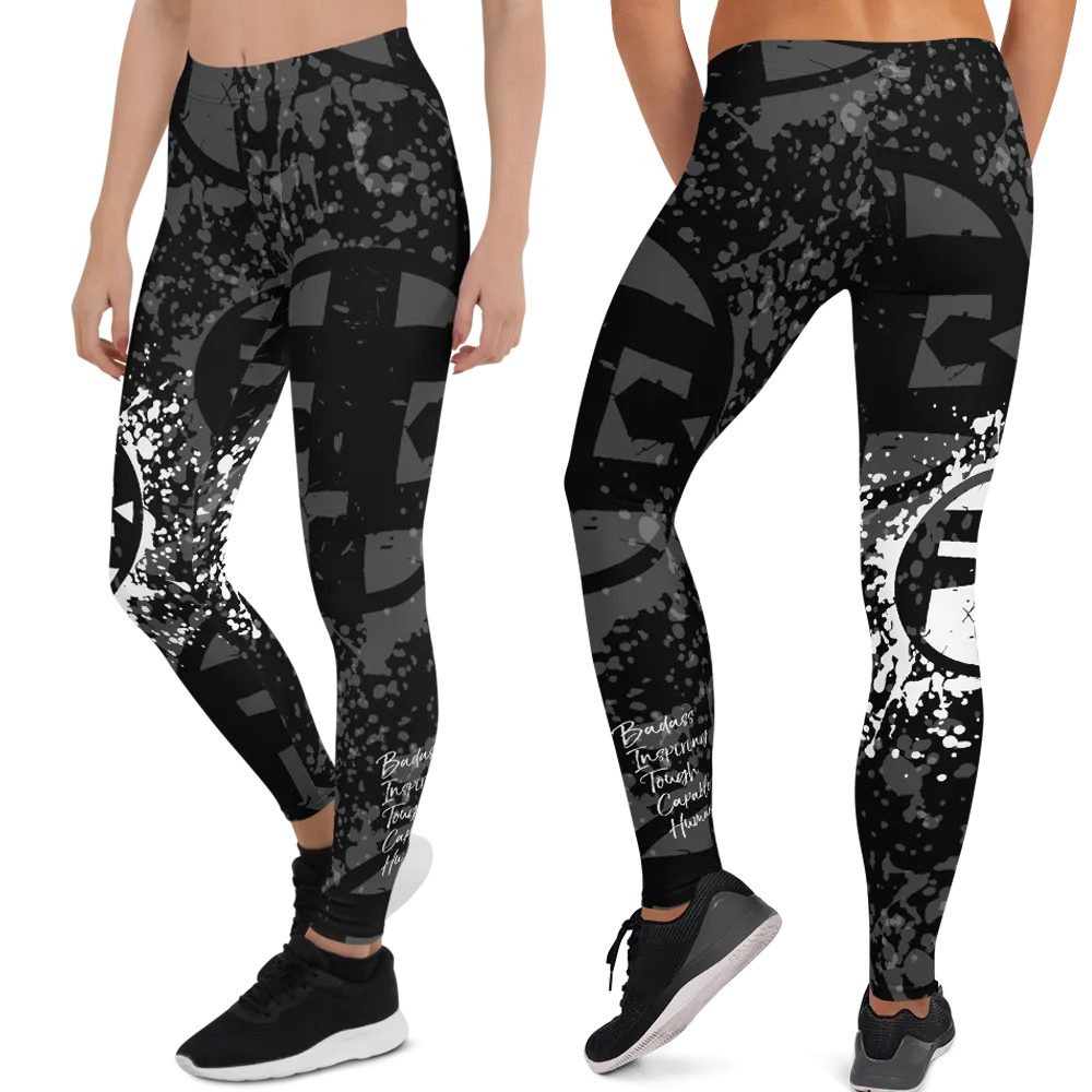Fit Bitch - Leggings - Splash