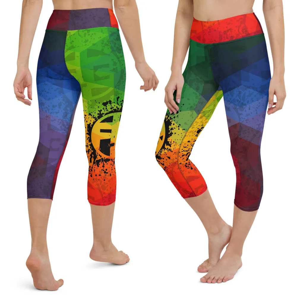 Fit Bitch - Yoga Capris - Qbert