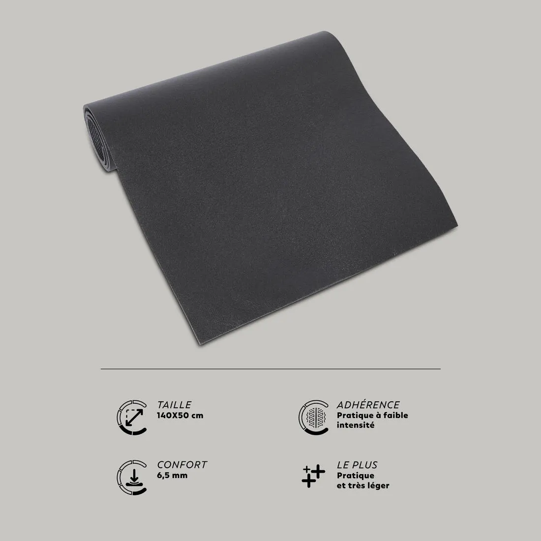 Fitness Mat 50 - 140 cm x 50 cm x 6.5 mm