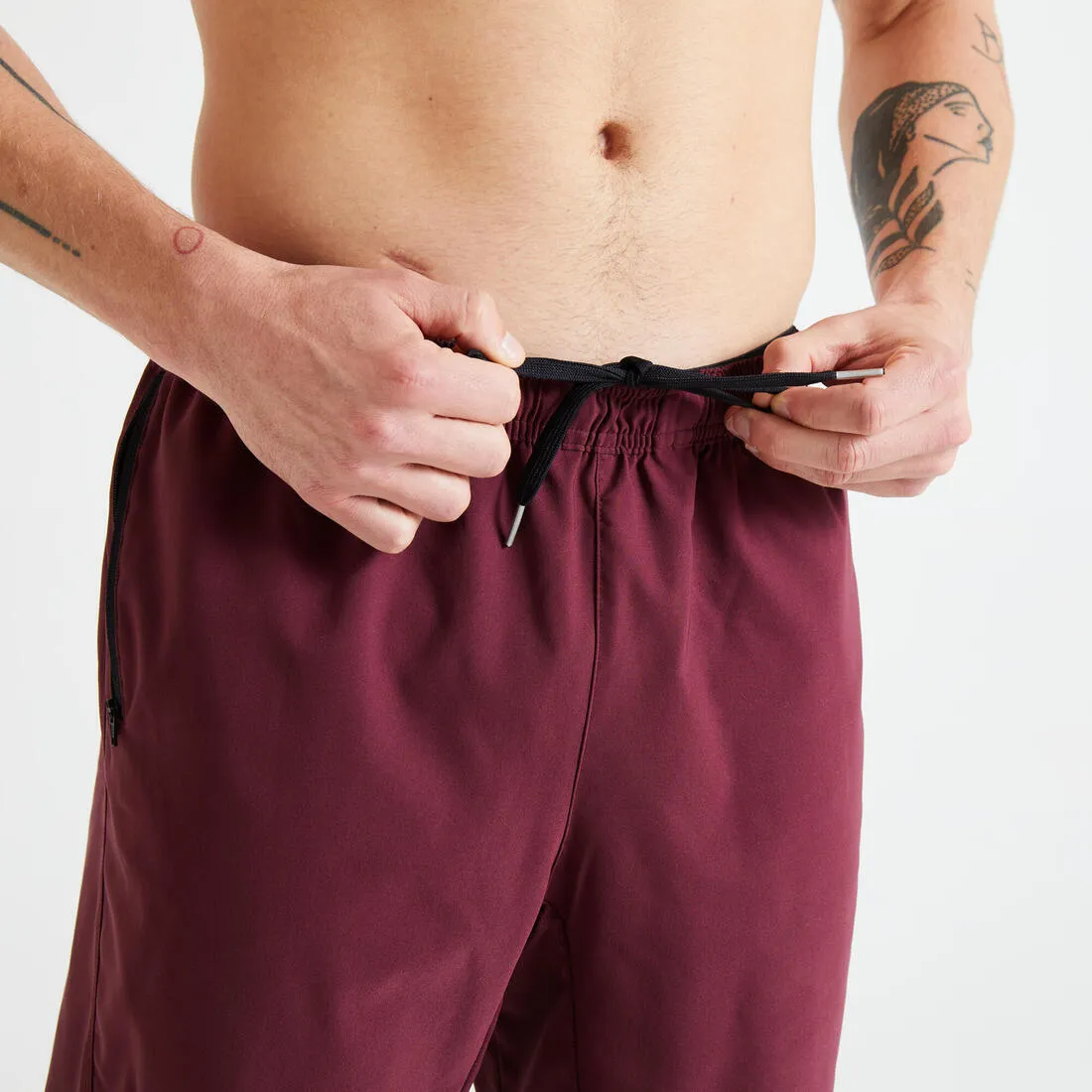 Fitness Shorts with Zip Pockets