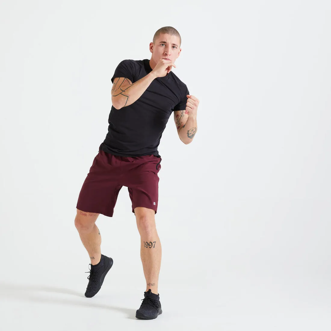 Fitness Shorts with Zip Pockets