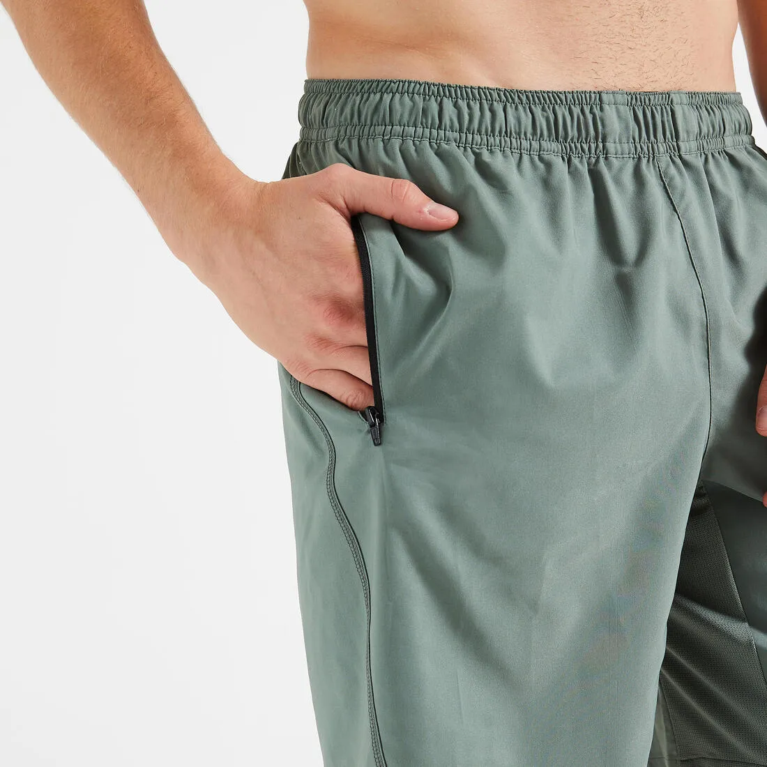 Fitness Shorts with Zip Pockets
